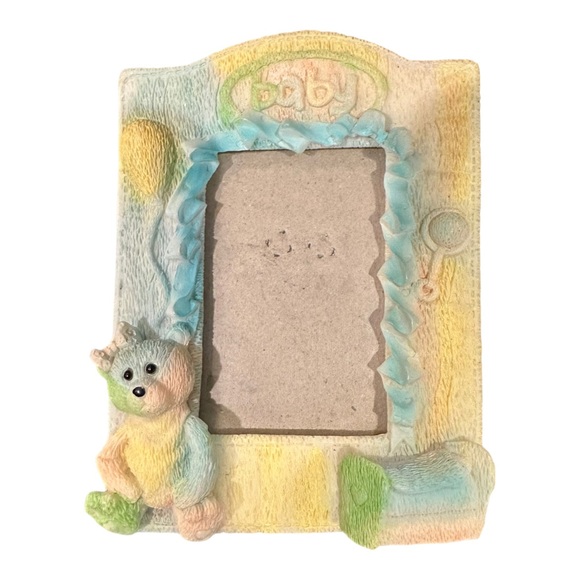 Cherished Teddies Baby Bear Nursery Picture Frame - Picture 1 of 2